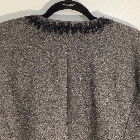 Linda Allard Elllen Tracy Brown Blazer - Picture 3 of 7